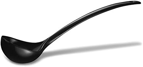 Black measuring ladle