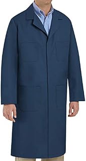 Red Kap Men's Shop Coat, Navy, 36