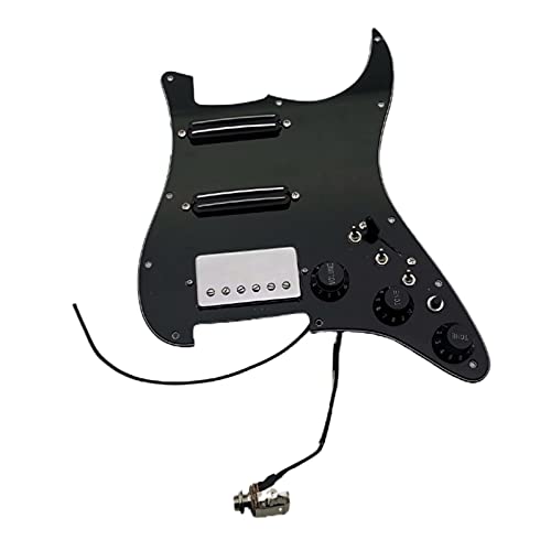 Loaded Guitar Pickguard Pre-Wired Loading Pickguard Guitar Pickup Humbucker Pickup Alnico 5 Hss Wiring Harness Push-Pull Single Cut Set #TOP5