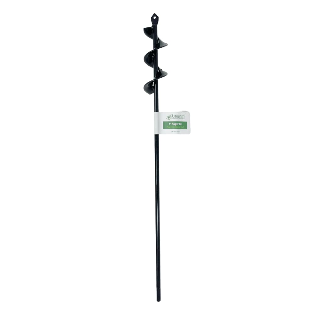 1″ Drill Auger Bit Makes Any plugging Job That Much Easier. Just Attach This Drill bit to Any Household Drill (1/4″ or Larger) and dig 1″ Diameter Holes with no Issue.