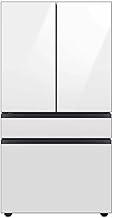 SAMSUNG RF29BB860012 29 Cu. Ft. White Glass Bespoke 4-Door French Door Refrigerator