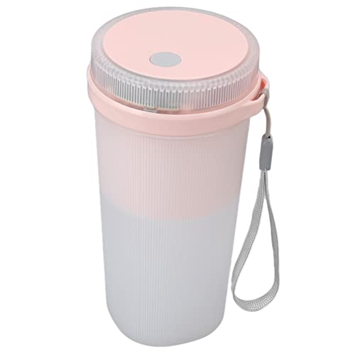 Extrator de suco elétrico para uso doméstico - Copo espremedor elétrico 300ml portátil USB recarregá