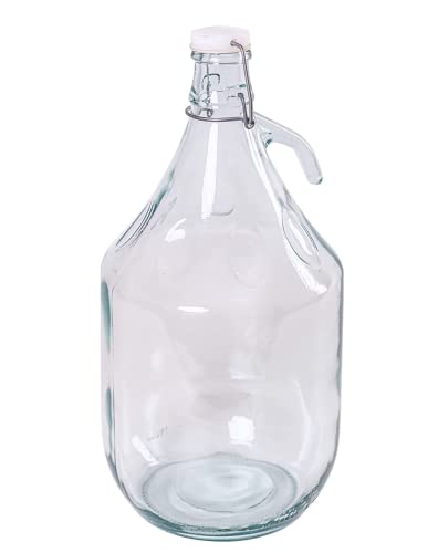 Globo de vino de 5 l con herraje protector para tus proyectos de fermentación casera 7