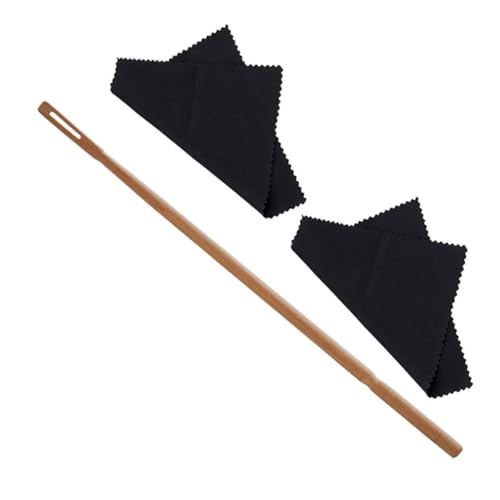 ERINGOGO 1 Set Flute Cleaning Kit Includes Flute Cleaning Cloth and for Music Instrument Care Present for for Birthdays and Holidays