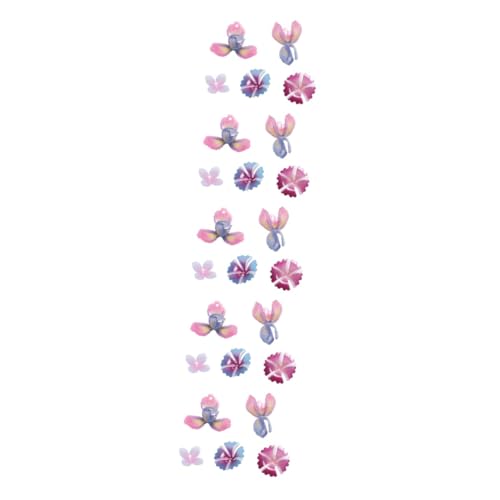 Accessoires diy forme de fleurs DOITOOL pour création de bijoux pendentifs x25