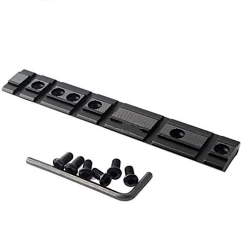 ACEXIER 11Mm / 20Mm Cola de Milano Weaver Picatinny Rail Montaje Adaptador Convertidor Alcance Aleación de Aluminio Base para Caza