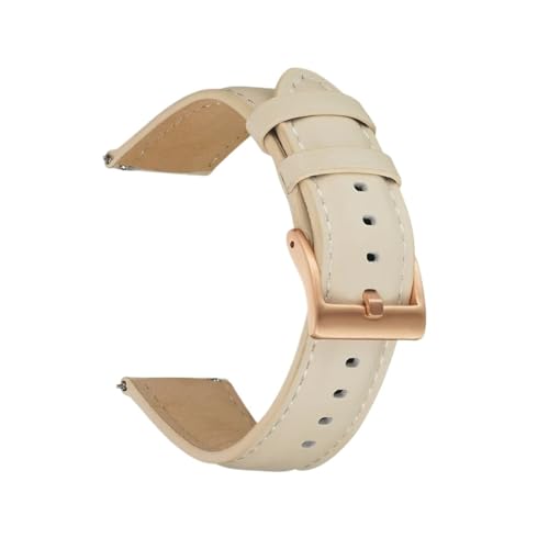 [LOKLNEYK] ɓKHuawei Watch 5 42mm/ GT5 41mm/ ProXgbvɓK18mmU[oh(Rice White,For Huawei GT5 GT4 41mm)