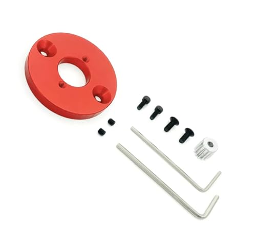 RC�N���[���[�p�A�b�v�O���[�h�p�[�c For MN86s MN86k MN86KS G500 1/12 For MN86 390����540/550���[�^�[�R���o�[�^�[�A13T�M�A�t��RC�J�[�A�b�v�O���[�h�p�[�c�����A�N�Z�T���[(Red)