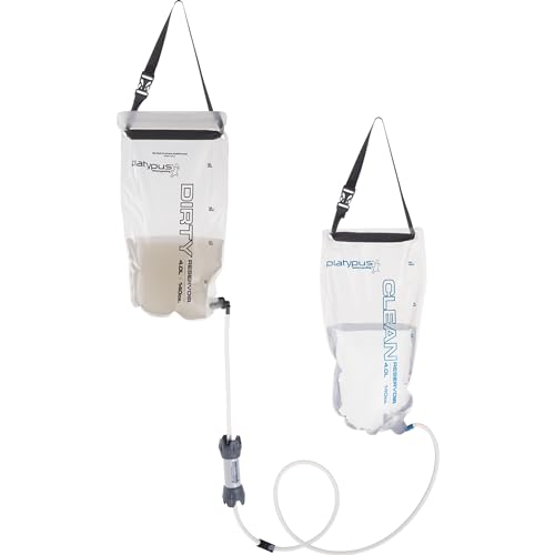 Platypus GravityWorks Group Camping Water Filter System, 4-Liter