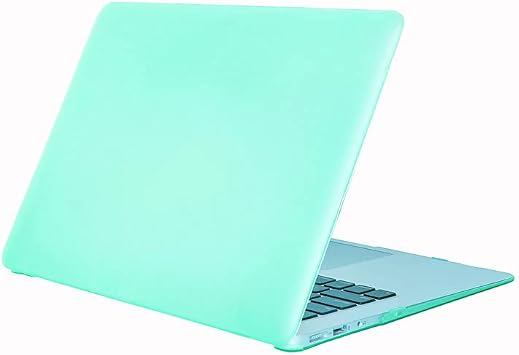 Se7enline Compatible with MacBook Air 11 inch Case A1465/A1370 2010/2011/2012/2013/2014/2015/2016 Laptop Hard Shell Case&Sleeve Bag&Keyboard Cover Skin&Screen Protector&Dust Plug,Aqua Green
