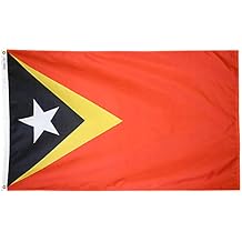 Annin Flagmakers East Timor Flag USA-Made to Official United Nations Design Specifications, 2 x 3 Feet Model 192320