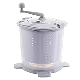 Das perfekte Gerät für Camping, das keine Stromquelle benötigt. So wird Ihre Wäsche auch bei den längsten Campingausflügen problemlos sauber!