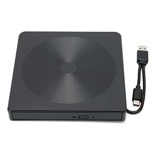 Extern CD -enhet, K523 Mute High -Speed ​​Reading Dual Interface Disk Burner, ABS Material, Intelligent Sleep Mode, Lång Livslängd, för CD/VCD/DVD