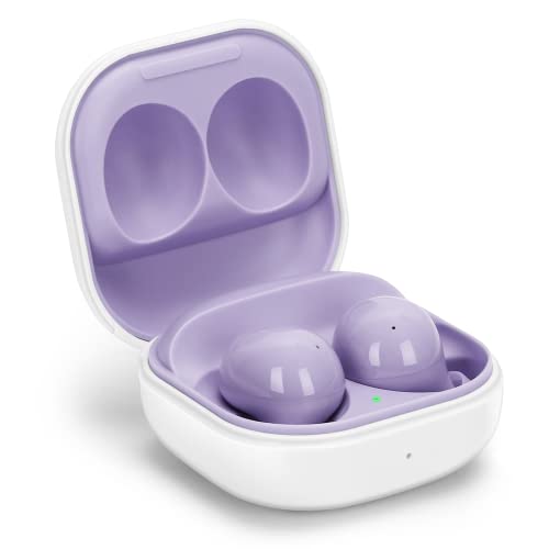 UrbanX Street Buds 2 for Dell G5 15 5510 Gaming Laptop - Truly Wireless Bluetooth Headphones with Noise Isolation, Amplified Bass and Dual Dynamic Microphone - Purple