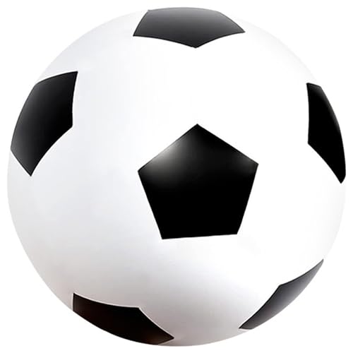 Pelota de playa inflable gigante de PVC resistente con diseño de futbol