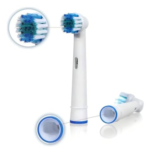 Kit de Refil de 4 Peças de Cabeça de Escova de Dentes Elétrica, compatível com escova de dentes elét