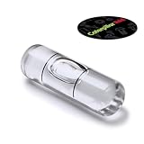 Ersatz Level Glas Flakon, Spirit Bubble Level, keine Feder, Akkurat, 25mm x 8mm - transparent klar