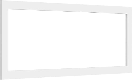 Vista 329 de Ekena Millwork Panel de pared decorativo Prescott de 34 pulgadas de ancho x 16 pulgadas de alto x 3/8 pulgadas de alto (dos piezas)