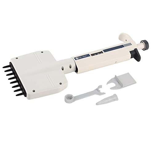 8-Channel Multichannel Pipett Adjustable Pipettor Micro Pipette Multichannel Pipette 0.5-10μl