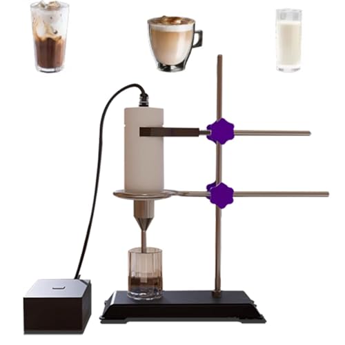 Homogeneizador ultrasónico de 80 W, separador de líquidos de 40 KHz con soporte de altura ajustable, perfecto para preparar café, leche, té y té con leche