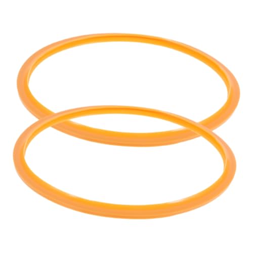 Zerodeko 2Pcs Silicone Pot Rings for Pressure Cookers High Elasticity Kitchen Gadgets Reliable Sealing Accessories Easy to Install and with Pressure Cookers