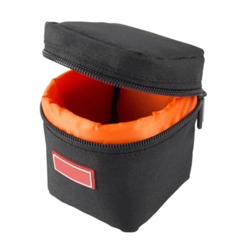 YShiuoL Bolsa Protectora for Lente de cámara portátil, Compatible con Suministros fotografía for Lentes DSLR 11cm Altura Funda Camara Reflex