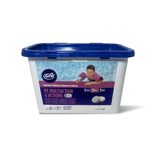 Gre 76032NB - Trattamento 4 Azioni, Zero Borico, Pastiglie da 20gr - 1kg