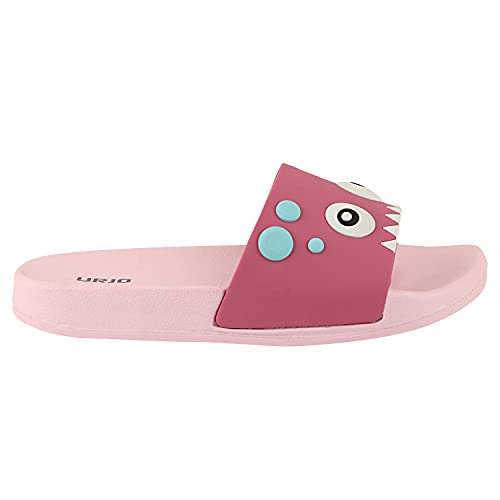 Image of URJO Kids's Sliders /Slippers Lightweight Super Flexible Arch Support Durable Anti Skid & Stylish Dailywear Sliders /Slippers for Boy's & Girl's