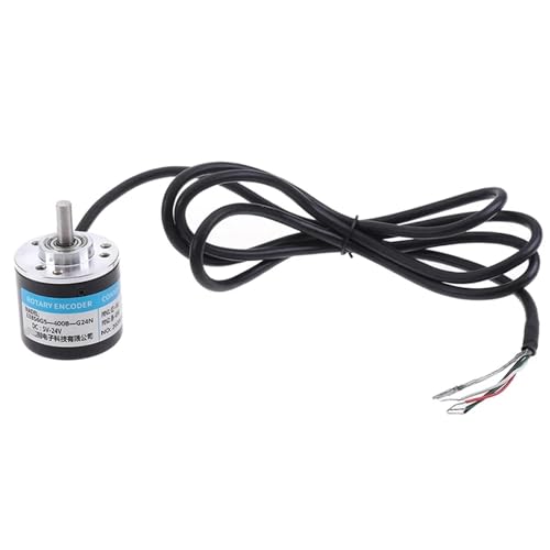 YI53ZX0 Codificador rotativo incremental fotoelétrico 100/200/360/400/500/600P/R 5V-24V (400pr)