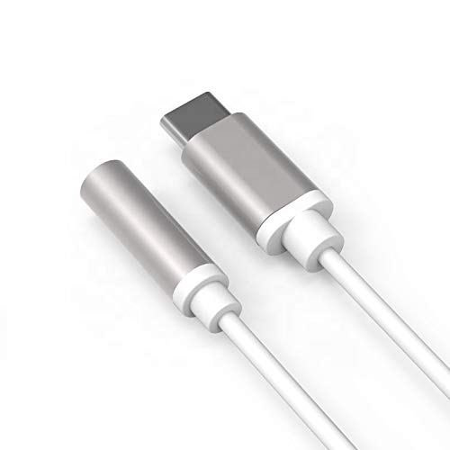 Headset Buddy 3.5mm to USB C Headphone Adapter Compatible with Samsung Galaxy/Note, iPad Pro, Pixel 2/XL/3, HTC, & More (PH35-USB-C)