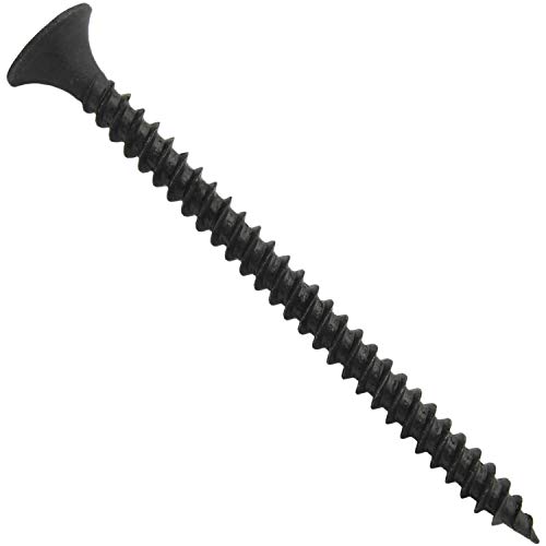 Jake Sales Gray Phosphate Drywall Screws: #6 x 2 FINE Thread Drywall, Gypsum Board, Sheetrock, Plasterboard Screws. Use for All Purpose Wood Screws (5 POUNDS - 875 Approx. Screw Count) - Thumbnail 4