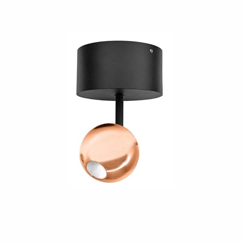 Luminaire LED plafonnier 4,5W or rose 3000K Bora Floron 4628