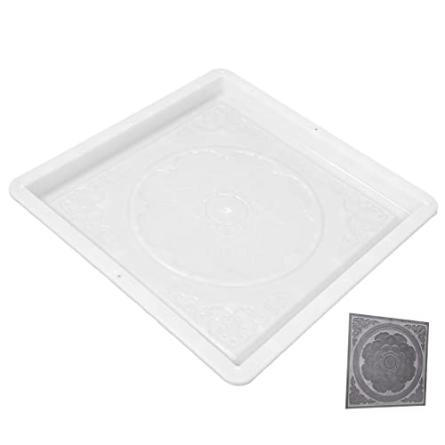 KITANDOVE Moldes De Hormigón Y Moldes De Cemento Molde Cuadrado Para Pavimento Molde Para Pavimento De Cemento Molde Para Baldosas De Patio De Estilo Chino Molde Para Baldosas De Estilo