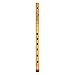 Unique Birthday Gift Ideas 11 Inch Authentic Indian Wooden Bamboo Flute in 'D' Key Fipple Woodwind Musical Instrument Recorder Traditional Bansuri Hand Crafted Novelty Gifts Men Women Kids
