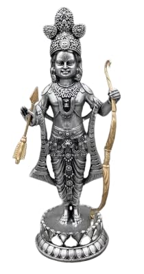Idole Ram Lalla Ayodhya résine pour Pooja et temple intérieur maison