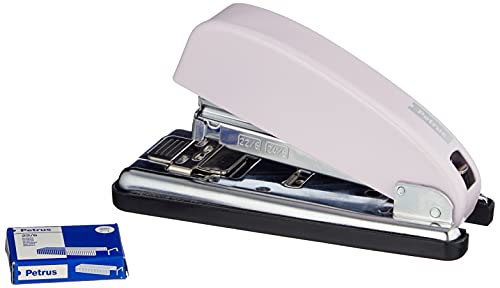 Petrus 624403 Grapadora Metálica Oficina Mod. 226 Retro Capacidad 30 Hojas Tecnología Impacto Directo