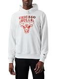 New Era Chicago Bulls Neon Fade NBA sudadera con capucha Blanco