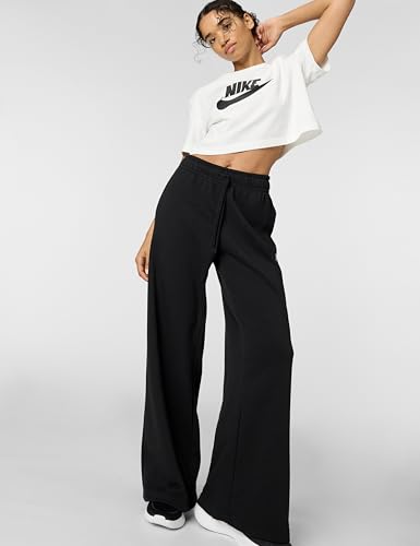 Nike Women's Sportswear Club Fleece Mid-Rise Wide-Leg Sweatpants4