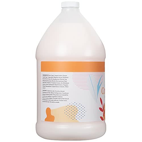 Image of Ginger Lily Farms Botanicals Moisturizing Conditioner for All Hair Types, Coco Mango, 100% Vegan & Cruelty-Free, Coconut Mango Scent, 1 Gallon Refill (Pack of 2)