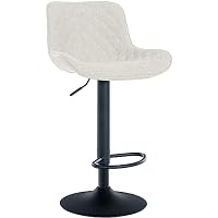 MIADOMODO® Barhocker - 2er Set, Höhenverstellbar, mit Rückenlehne MIADOMODO® Barhocker - 2er Set, Höhenverstellbar, mit Rückenlehne