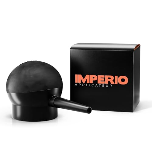 IMPERIO Applicateur Cheveux pour Fibre Capillaire & Cheveux à Secouer - Pompe pour une Application Ciblée de la Fibre Cheveux