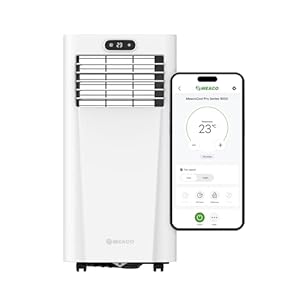 Meaco MeacoCool Pro Series 9000 Portable Air Conditioner – Wi-Fi enabled with Meaco App, Low Energy, Low Noise, Free Flexible Window Kit
