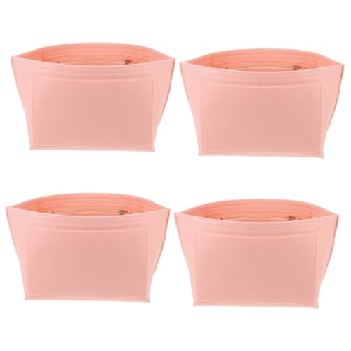Didiseaon 4pcs Women's Tote Bag Work Large Bag Organizer Insert Felt Organizer Insert Purse Accessories