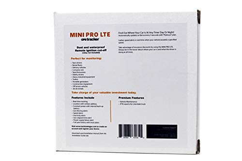 Mini PRO LTE 4G GPS Tracker - 5 Pack for Vehicles/Motorcycles, Hardwired, Verizon/T-Mobile/AT&T Coverage. Plans from $9.99/M. NO Contract. Accident Detection, Ignition Cut-Off. US Customer Service.