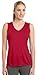 Sport-Tek Ladies Sleeveless PosiCharge Competitor V-Neck Tee 3XL True Red