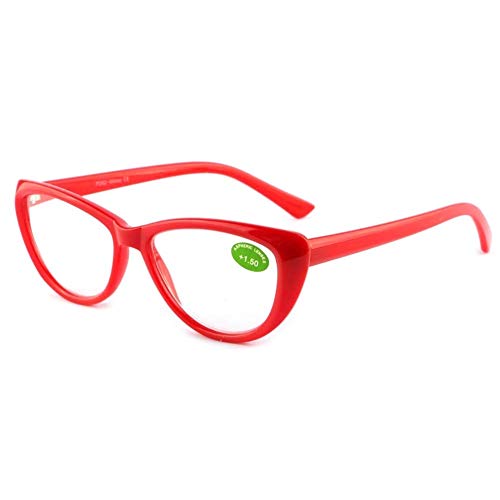 Lunettes Loupe Rouge papillon femme Ilda - Taille: Dioptrie 1 - Couleur: Rouge - Femme