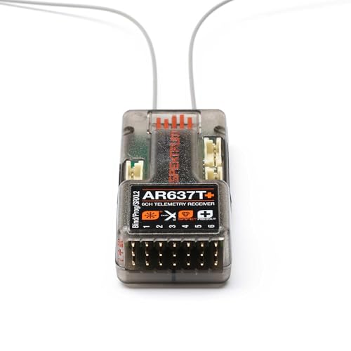 Spektrum AR637T+ 6 Channel AS3X+ & Safe Telemetry Receiver SPM-1032 by Spektrum - Image 2