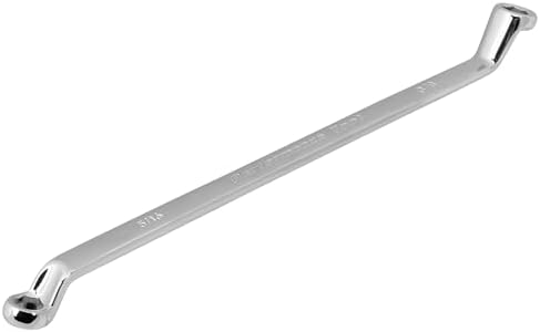 Performance Tool Offset Brake Bleeder Wrench - 5/16in. x 3/8in. Model Number W80617, Silver