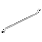 Performance Tool Offset Brake Bleeder Wrench - 5/16in. x 3/8in. Model Number W80617, Silver