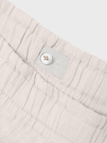 Pantalones de tela niñas NAME IT de pierna ancha para paseos y eventos veraniegos 5